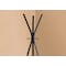 Monarch Specialties Coat Rack, Hall Tree, Free Standing, 3 Hooks, Entryway, 72"H, Bedroom, Metal, Black, Contemporary I 2051 - alternate 2